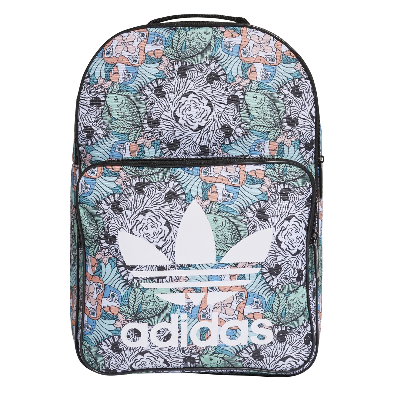 a tiempo mentiroso Sótano Adidas Originals Classic Backpack Animal Girl (Multicolor)