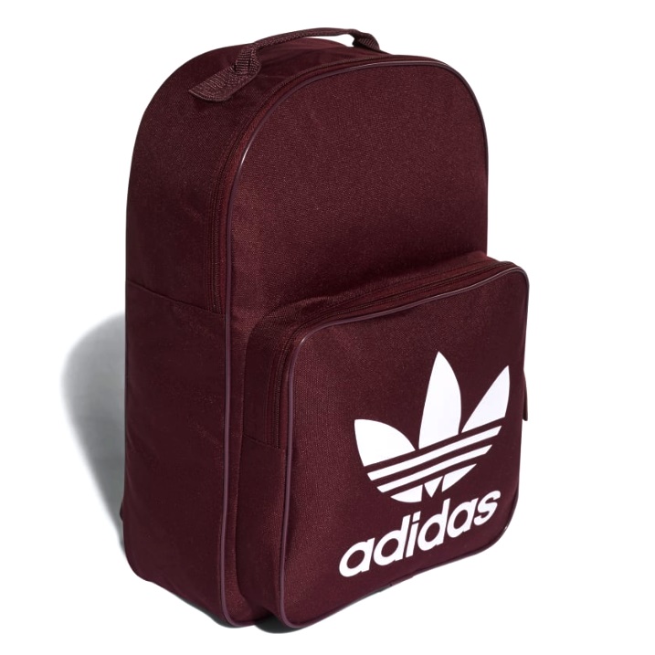 pasatiempo Caligrafía A veces a veces Adidas Originals Classic Trefoil Backpack "Maroon"