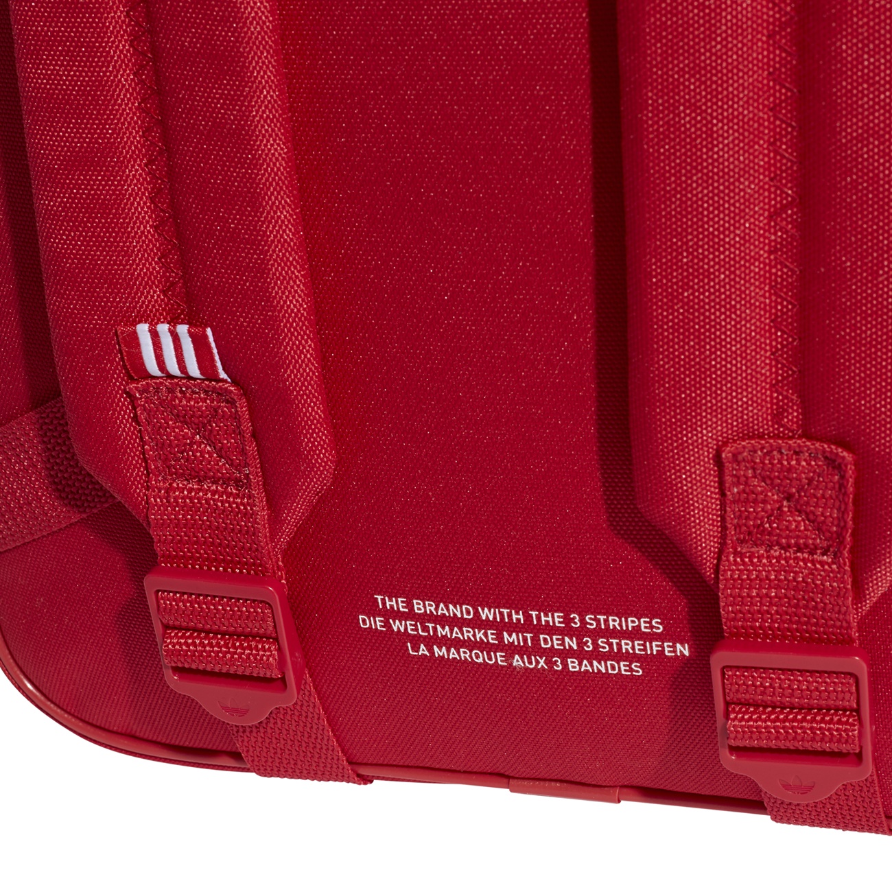 adidas trefoil backpack red