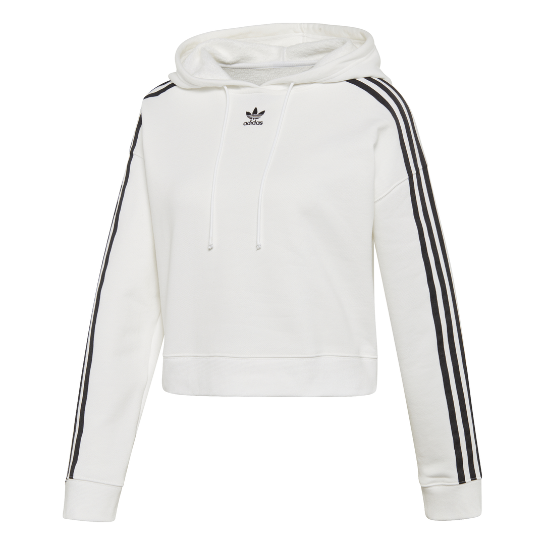 Adidas Originals Cropped Hoodie (white) -