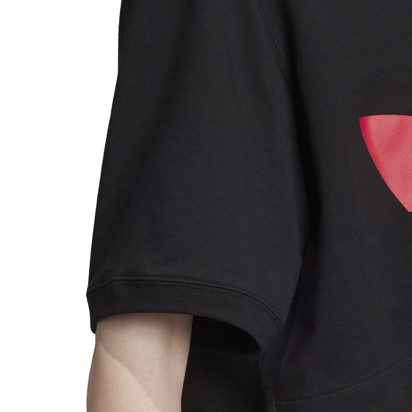 circuito Están deprimidos Conciso Adidas Originals Cropped T-Shirt (black/energy pink)