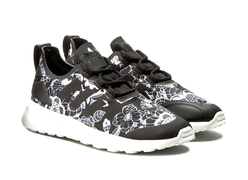 Persona especial haz Colgar Adidas Originals Farm ZX Flux ADV Verve W "Floral Vintage" (blac