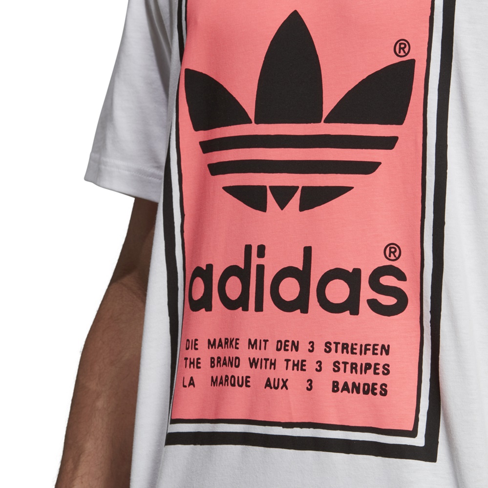 Aceptado Tomar represalias Insignificante Adidas Originals Filled Label (white/Flared)