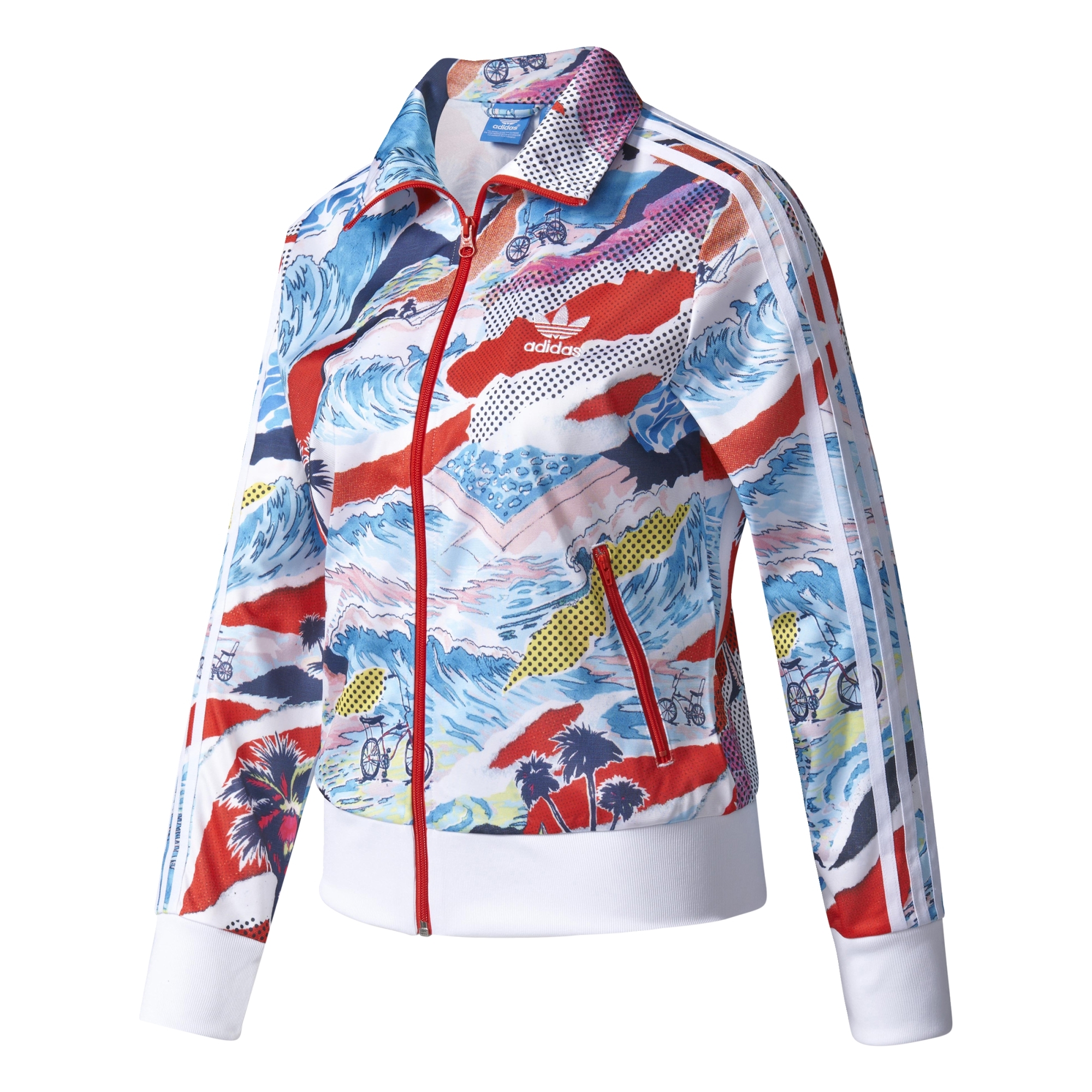 evitar Generosidad Psicológico Adidas Originals Firebird Track Jacket "Venice Beach" (multicolo