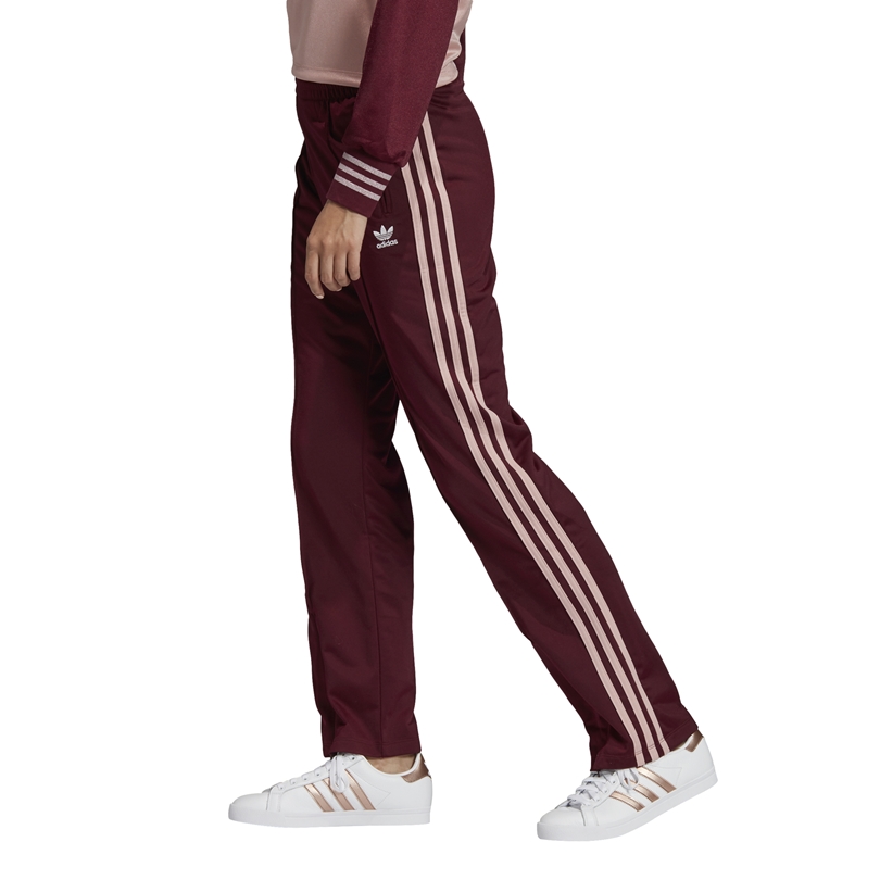 Adidas Originals Firebird Tracksuit Bottoms (maroon)