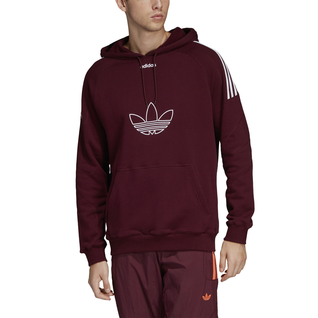 Adidas Originals Flock Trefoil Hoodie