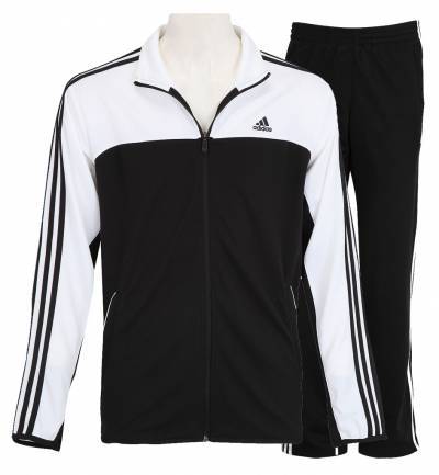 Adidas Chandal TS Iconic Kn blanco negro