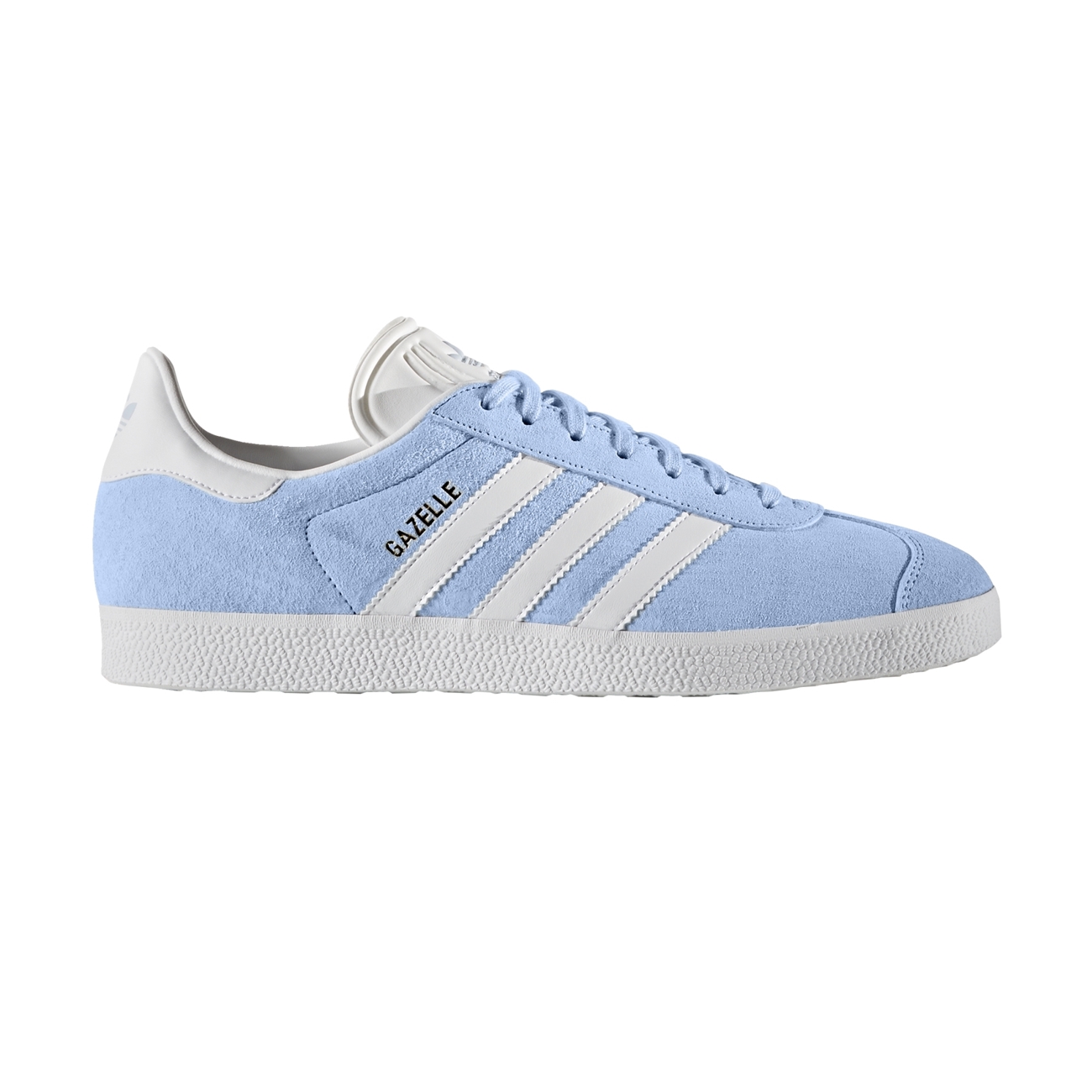 Adidas Originals Gazelle Azul Nube Blanco Oro Metálico Zapatos GX2207 Para  Hombre