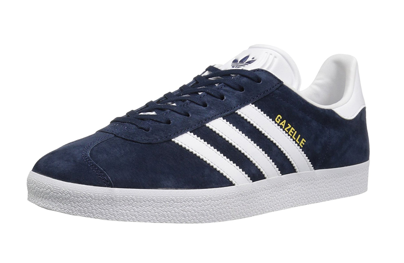 referencia máscara posponer Adidas Originals Gazelle (collegiate navy/white/gold)