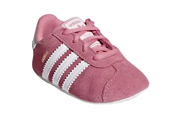Adidas Originals Gazelle Crib Infants Pink White White