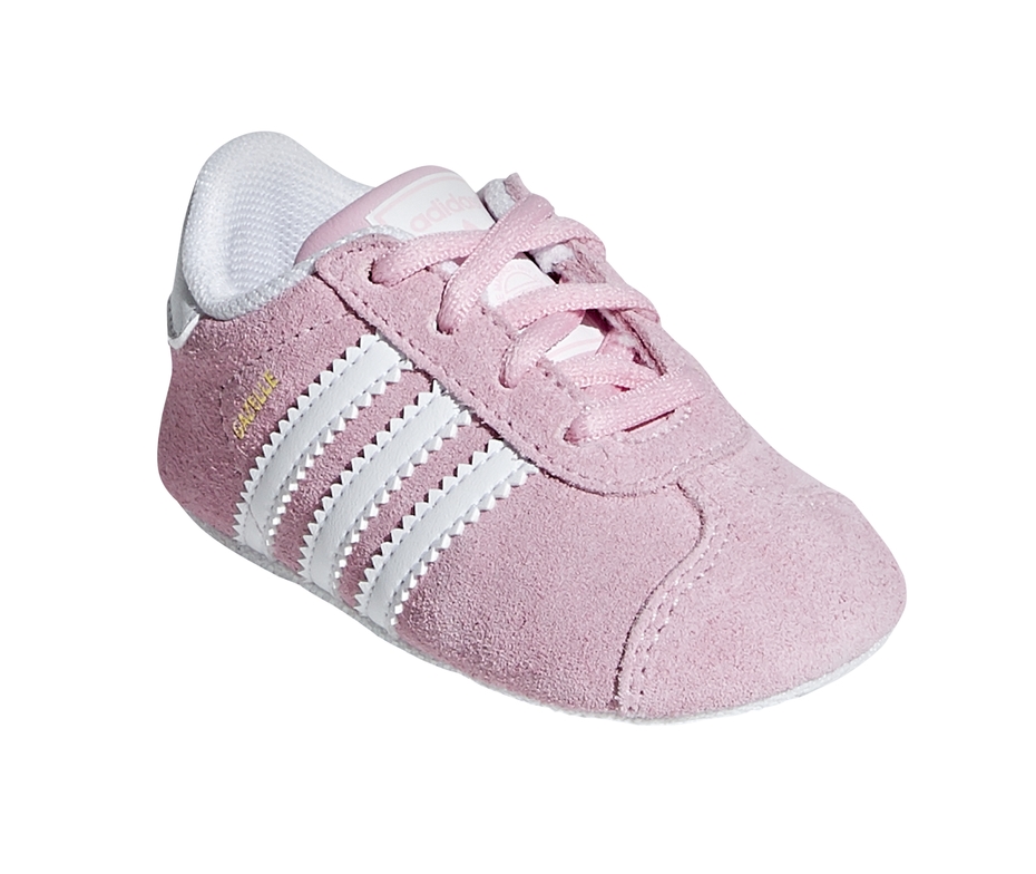 erección Tremendo Leeds Adidas Originals Gazelle Crib Infants (true pink)