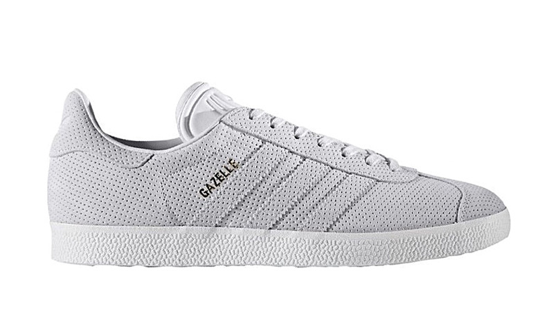 Adidas Originals Gazelle Grey One Grey One Gold Metalic