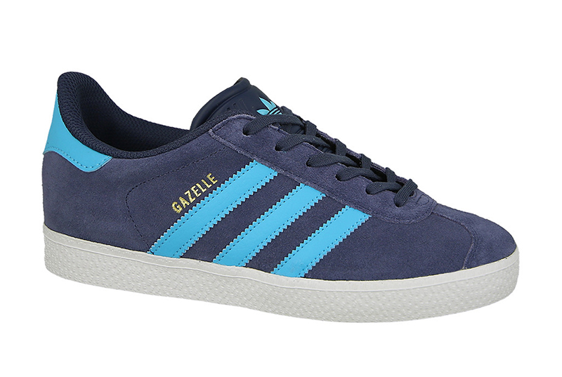 Adidas Originals Gazelle J (Midnight Cyan/Gold)