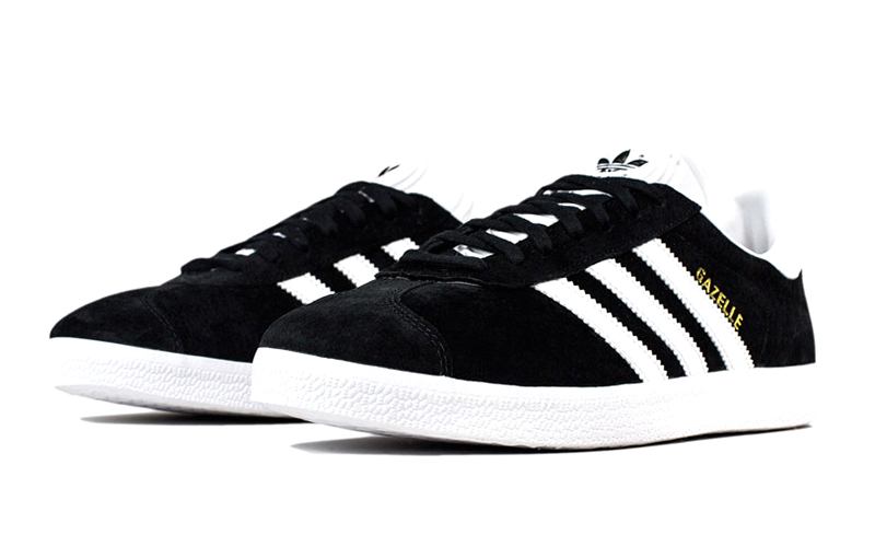 adidas gazelle blanco y negro