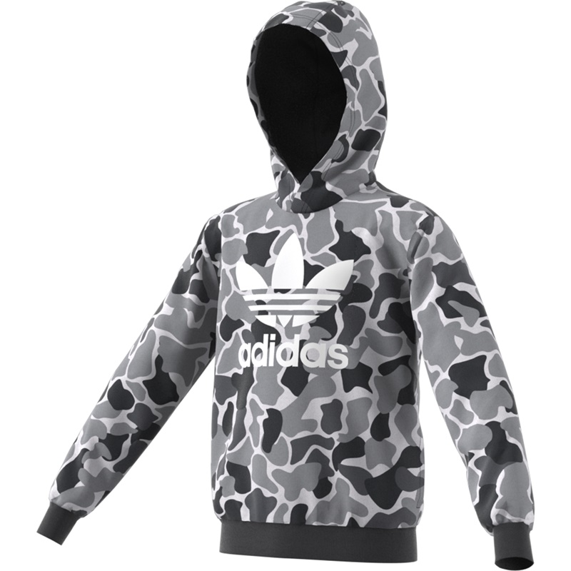 adidas camo hoodie junior