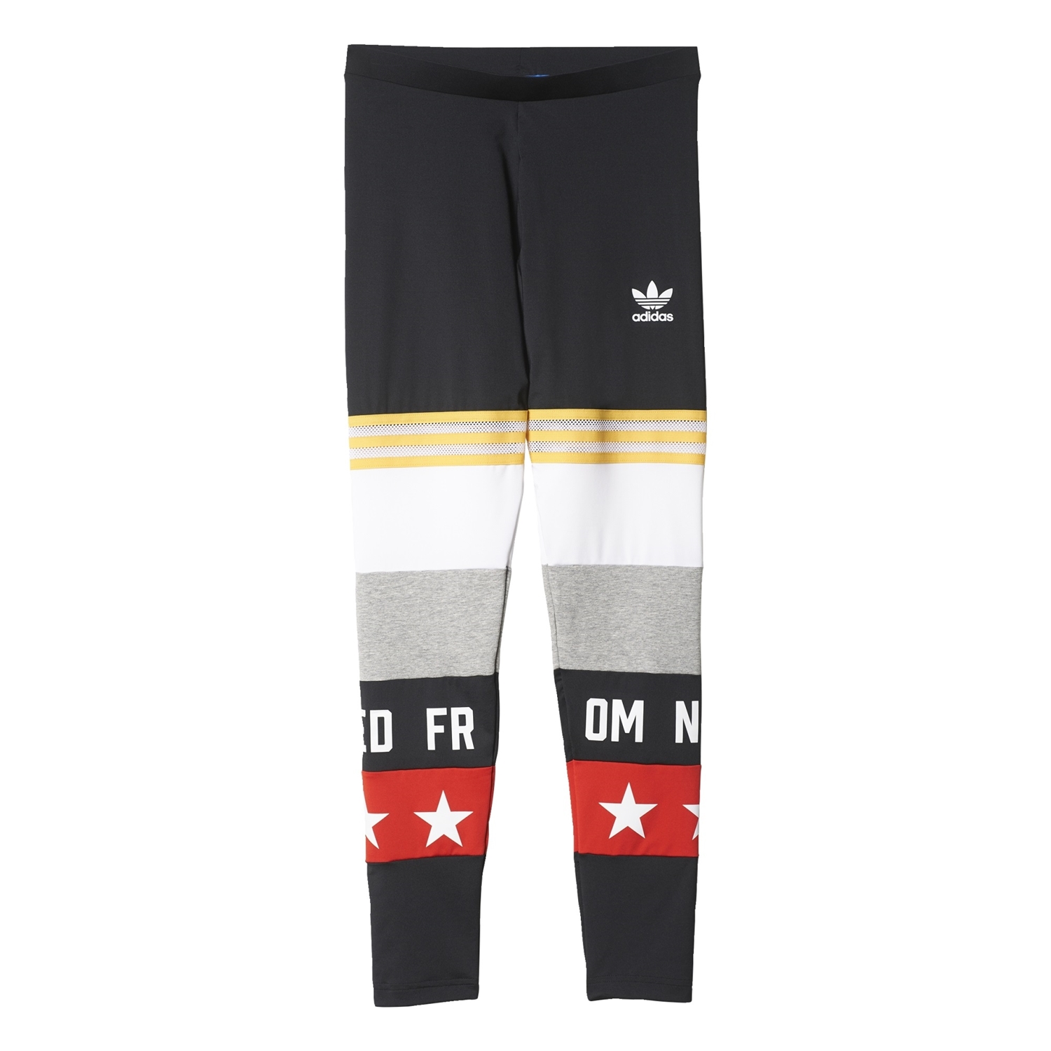 Color de malva cigarro ola Adidas Originals Leggings Rita Ora "Do it Yourself" (multicolor)