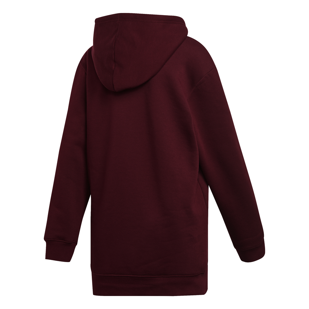 Enderezar Retencion fuerte Adidas Originals Oversized Trefoil Hoodie W (Maroon)