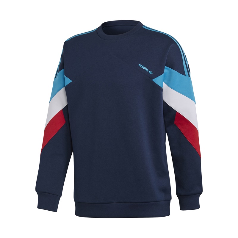 Palmeston Sweatshirt (Collegiate navy/Bold aqua