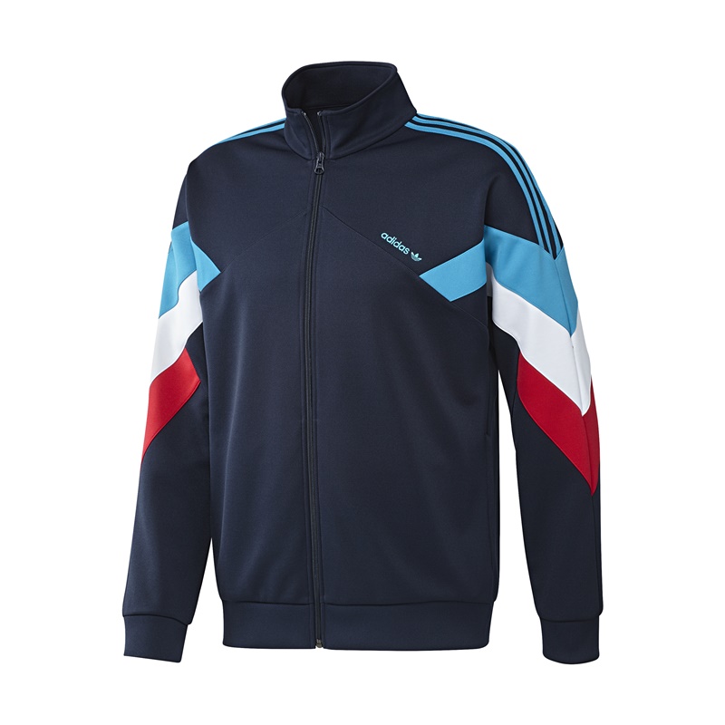 Adidas Originals Palmeston Track Top (collegiate navy/bold aqua)