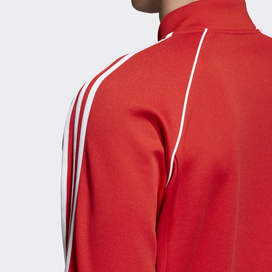 Caballero amable Ver internet Cerdo Adidas Originals SST Track Jacket (collegiate red)