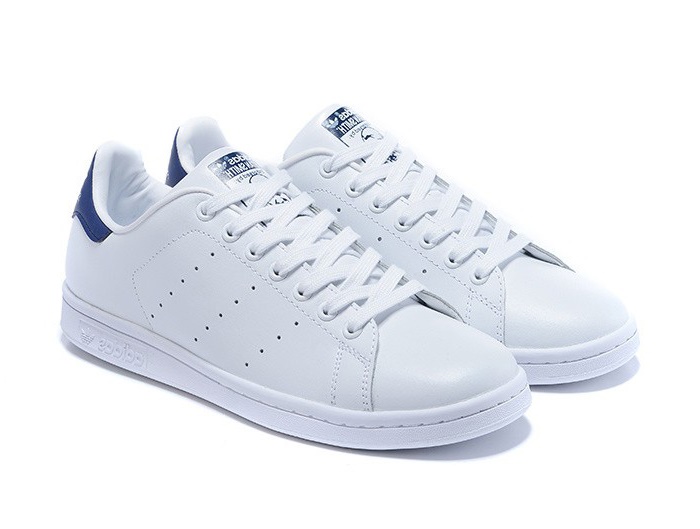 adidas stan smith blancas y azules