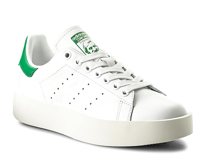 Especialmente crédito mini Adidas Originals Stan Smith Bold (Green) - manelsanchez.com