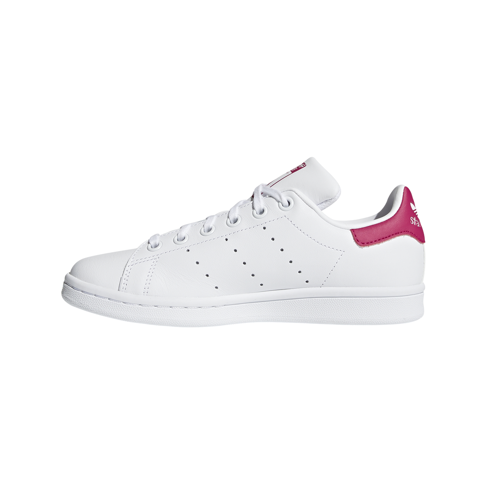 Instituto Buen sentimiento encender un fuego Adidas Originals Stan Smith J (white/bold pink)