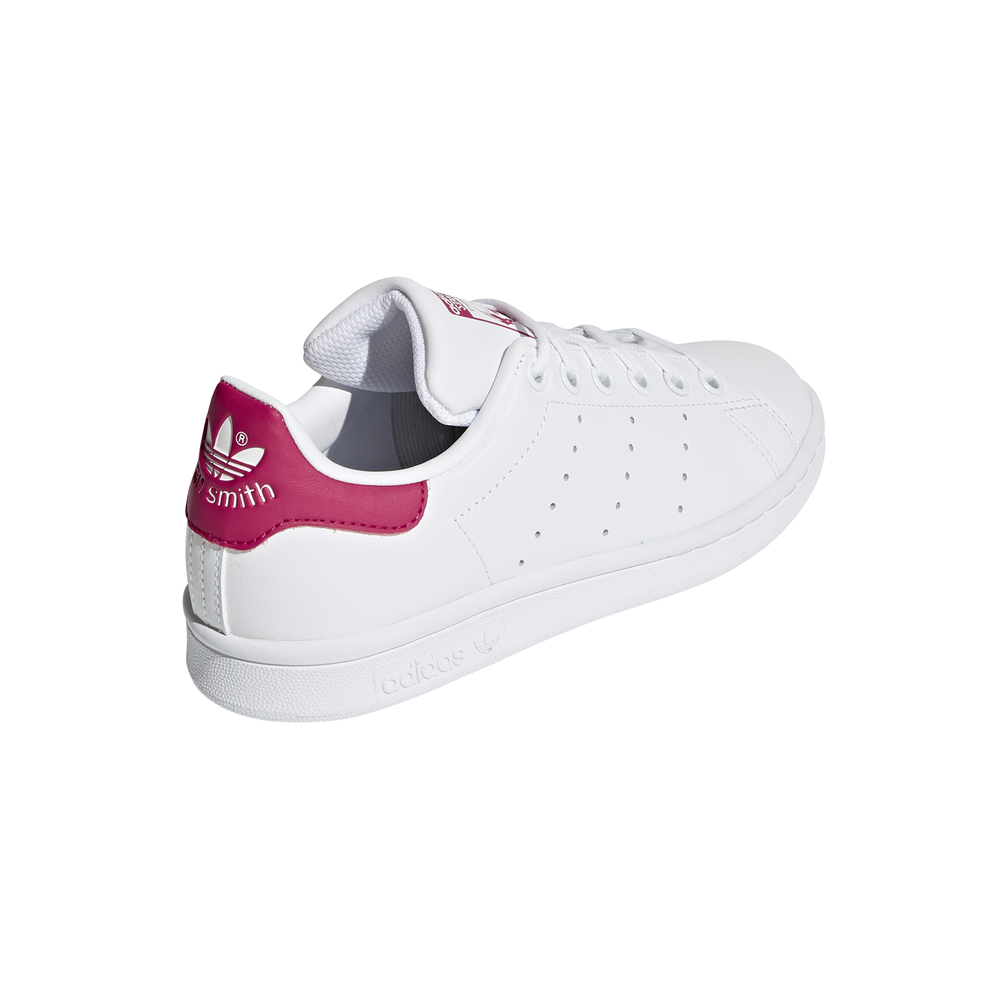 Instituto Buen sentimiento encender un fuego Adidas Originals Stan Smith J (white/bold pink)