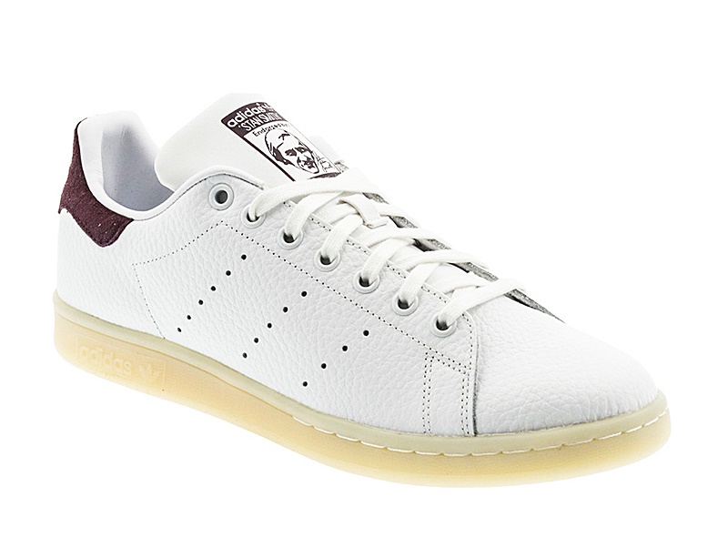 Microordenador marrón diapositiva Adidas Originals Stan Smith "Translucent Sole" (White/FtwrWhite)