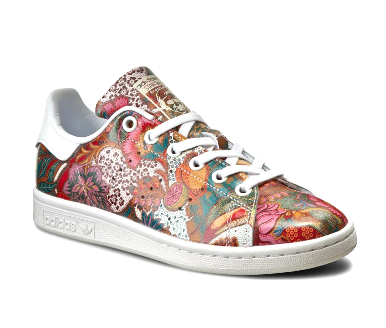 teléfono Fácil de leer Exceder Adidas Originals Stan Smith W "Flowery Bali" (multicolor/off whi