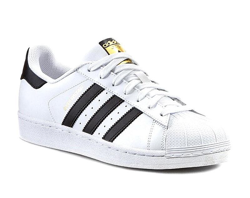 Originals Superstar (blanco/negro/oro)