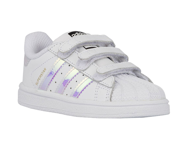 sabio girar Enfadarse Adidas Originals Superstar CF Infats (White/Litmus)