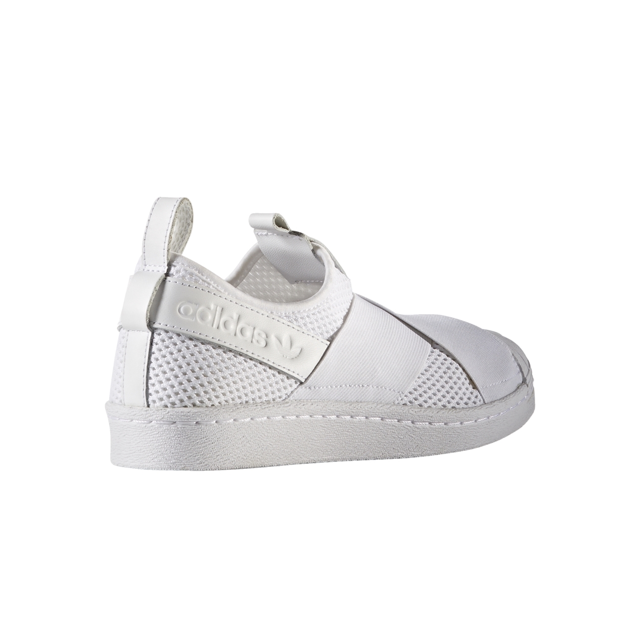 adidas originals superstar slip on white