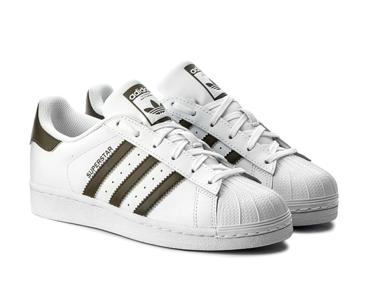 olive adidas superstar