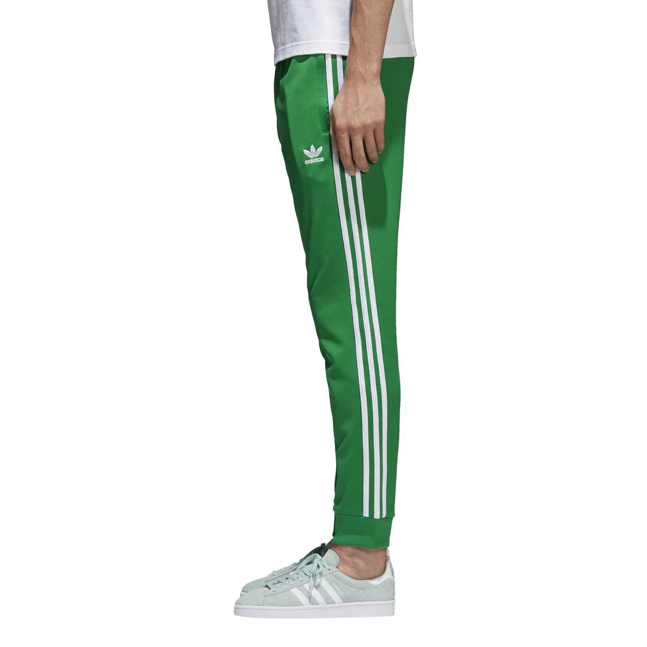 adidas sst track pants womens green