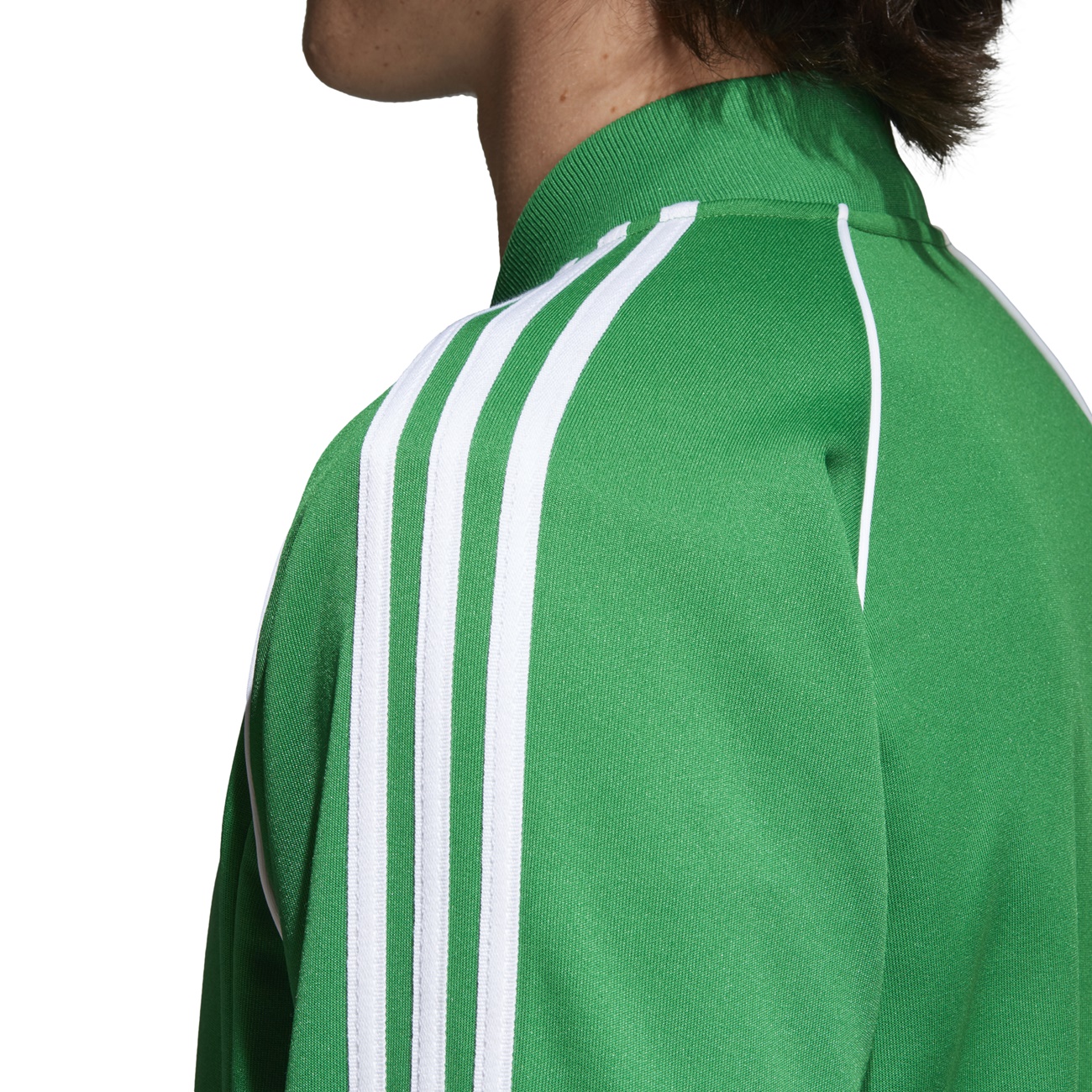 adidas originals track top green