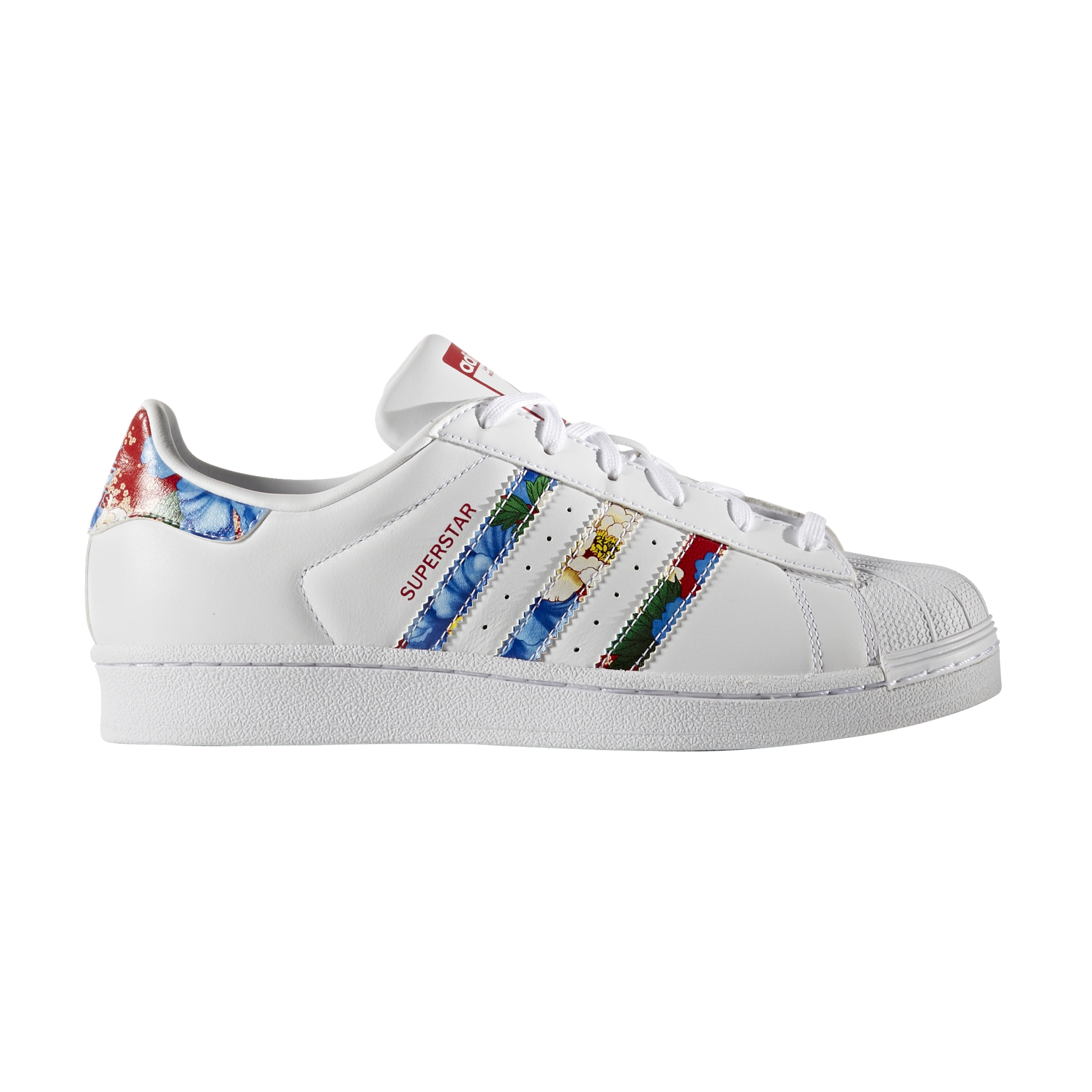 teatro esta noche Querer Adidas Originals Superstar W "Chita Oriental" (white/power red/m