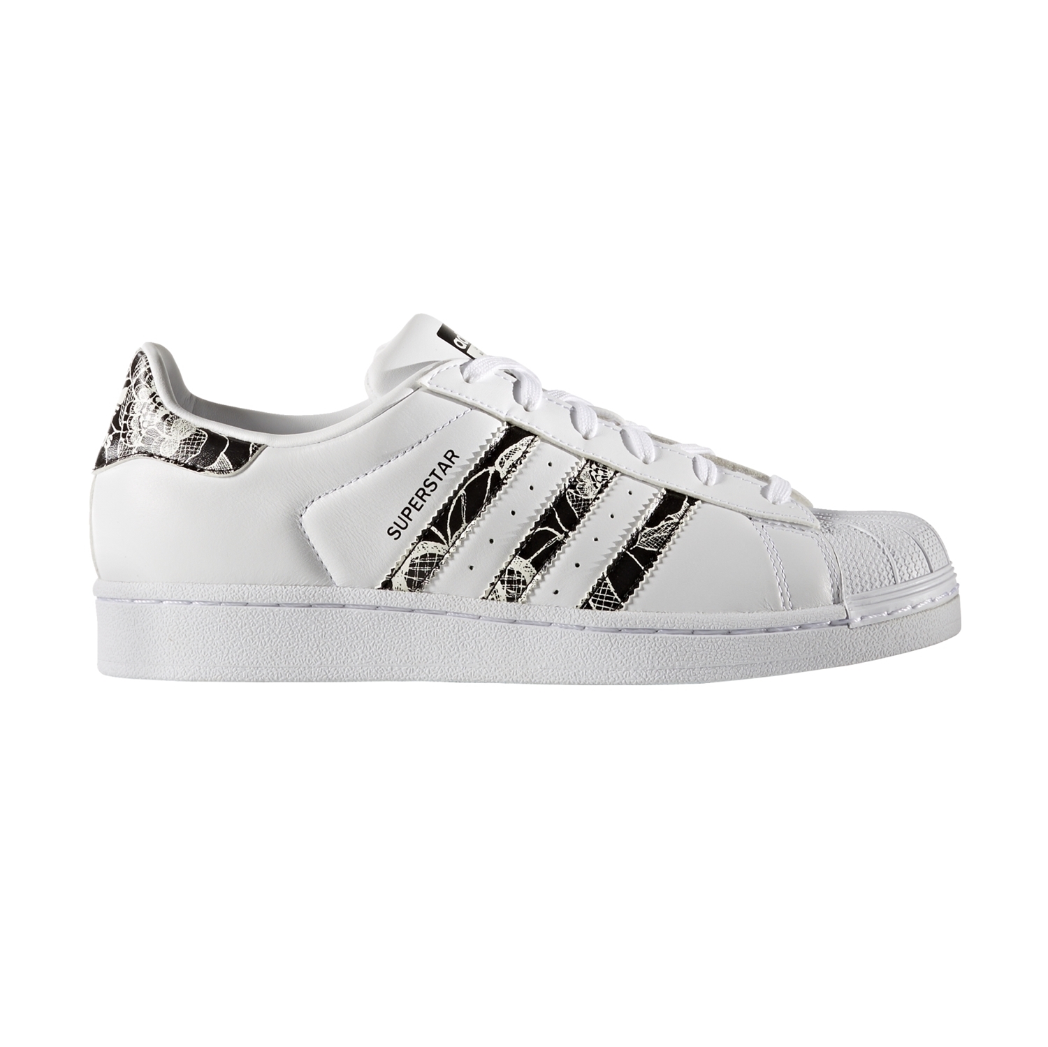 Superstar W "Floral Vintage" (white/black)