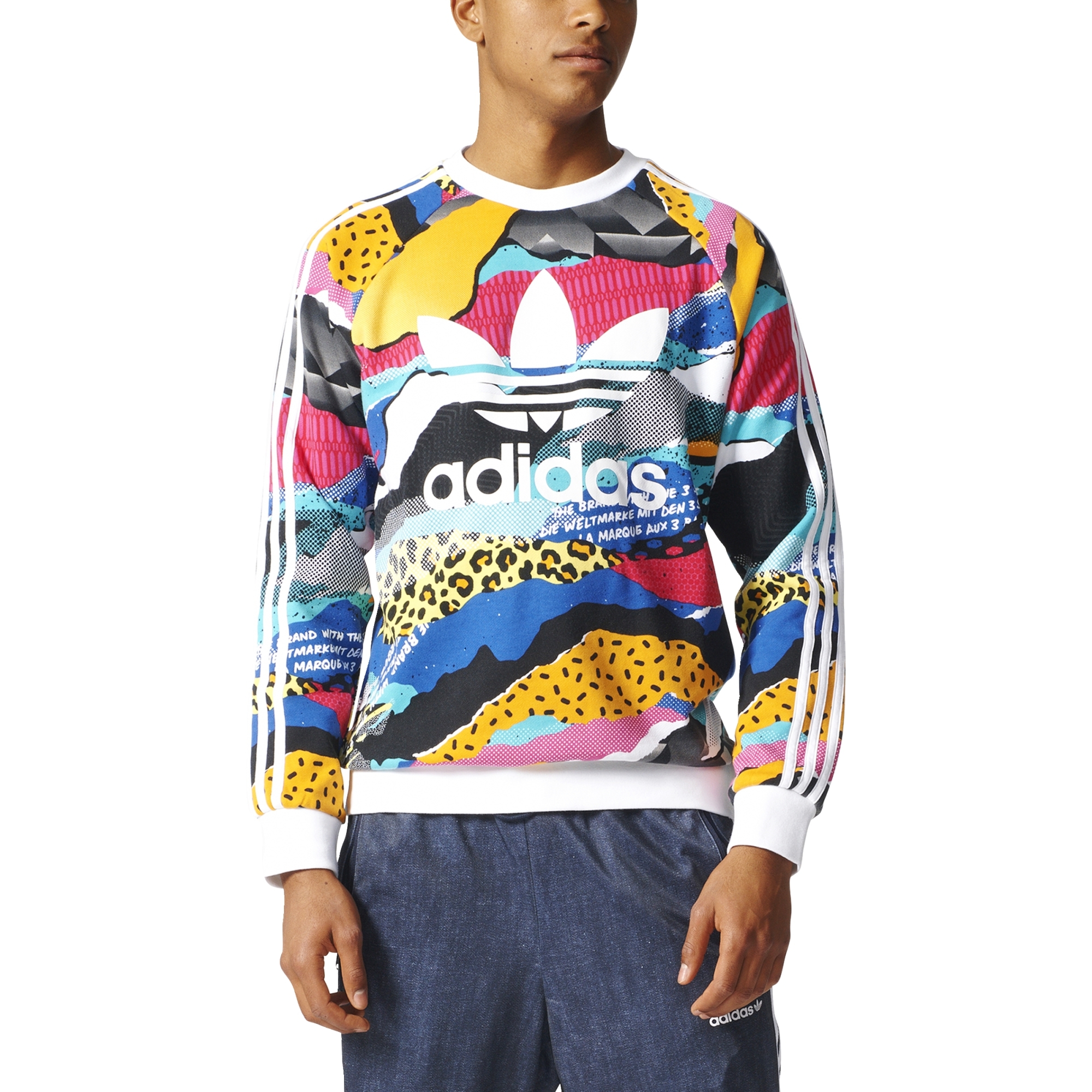 Adidas Originals Sweatshirt L.A AOP (multicolor)