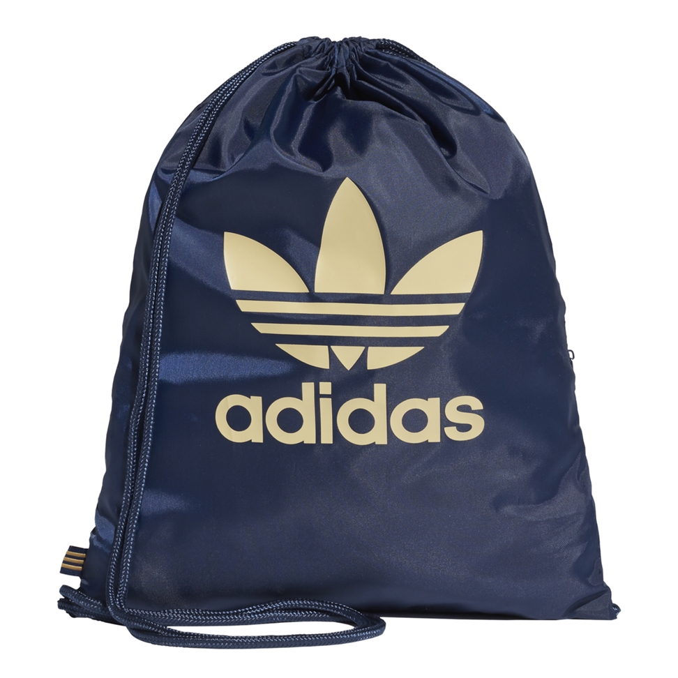 Adidas Originals Trefoil Gym Sack (Collegiate Navy Raw Sand)