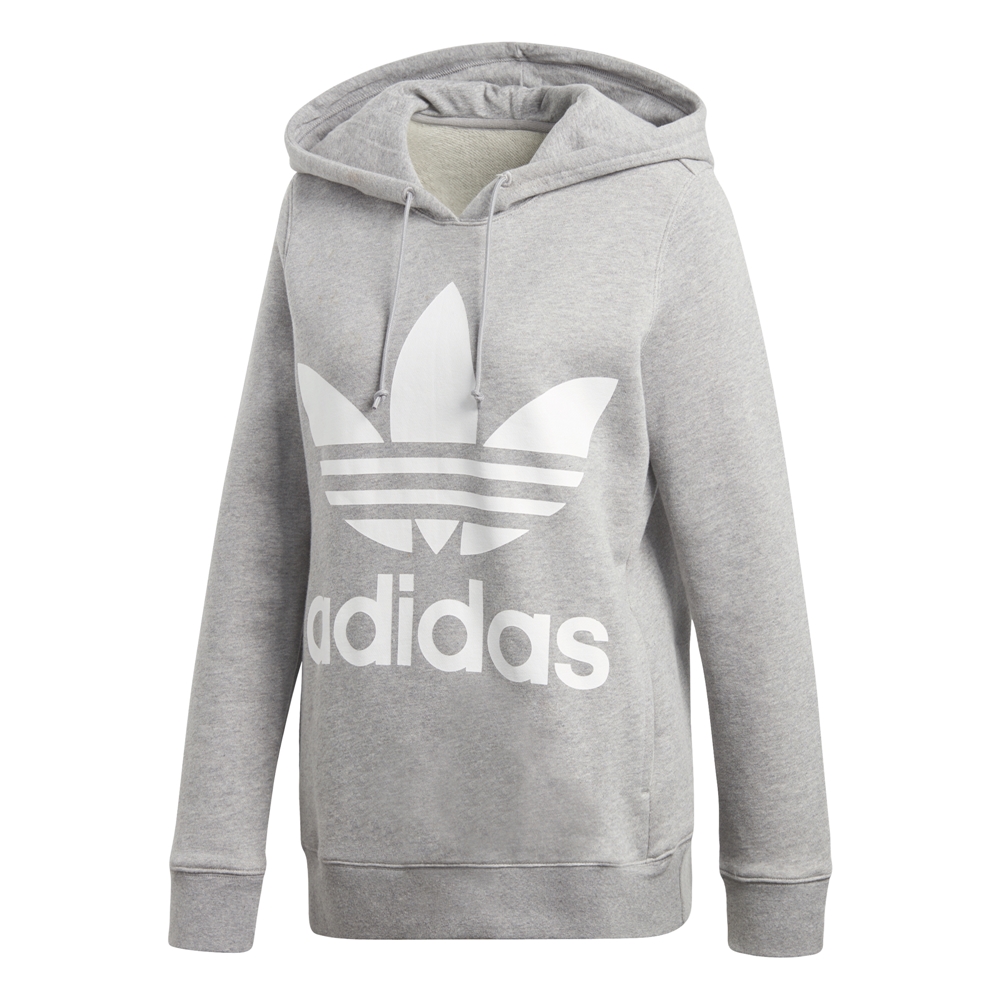 Trefoil Sweatshirt Adidas Originals Sweatshirt Grau Trefoil Hoodie