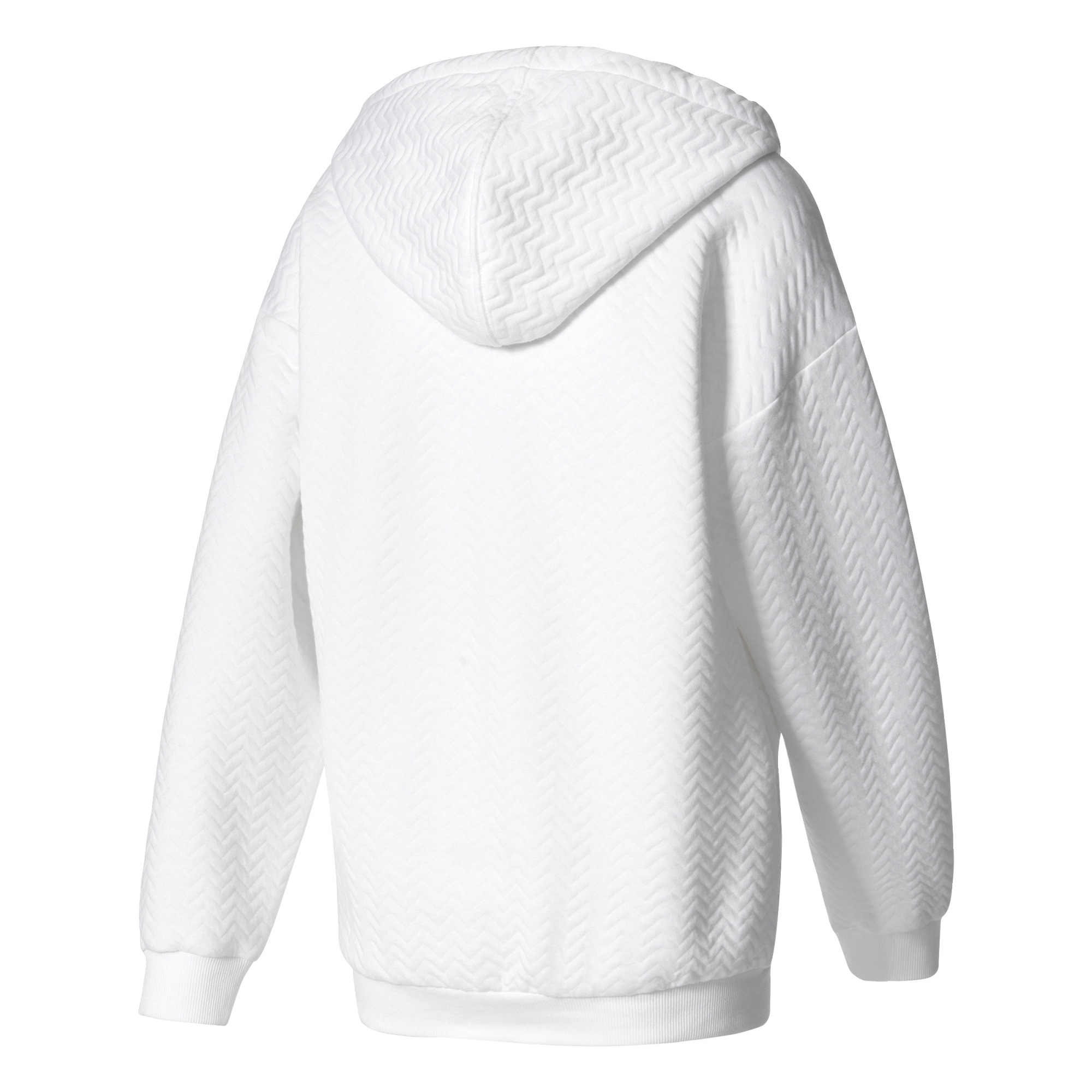 Adidas Originals Trefoil Logo Hoodie (white Snow)