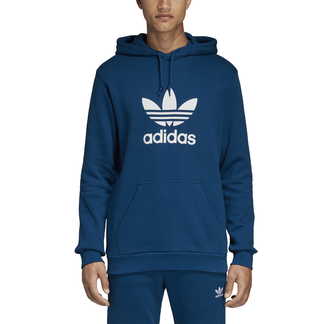 Adidas Originals Trefoil Warm up Hoodie legend marine