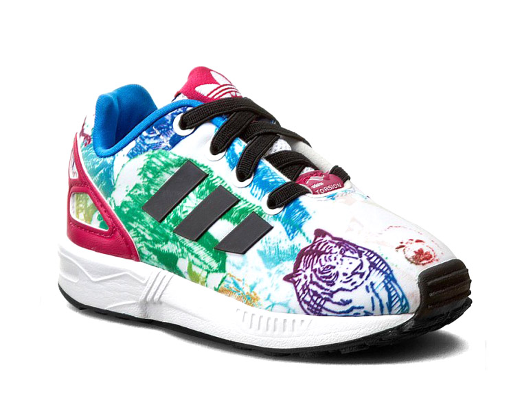 Adidas ZX Flux "Little Party Jungle" (multicol