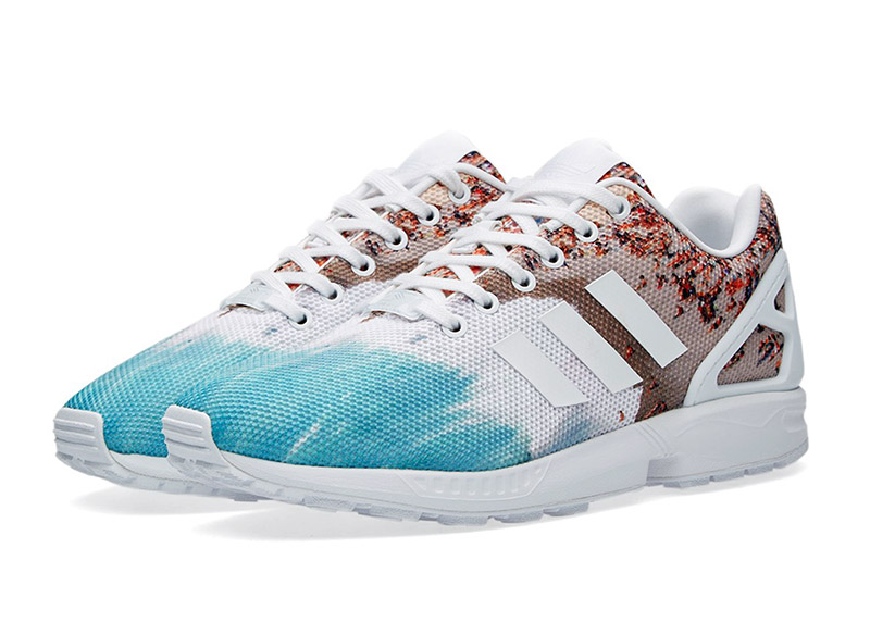 Adidas Originals Flux "Sandy Beach" (blanco/multicolor)