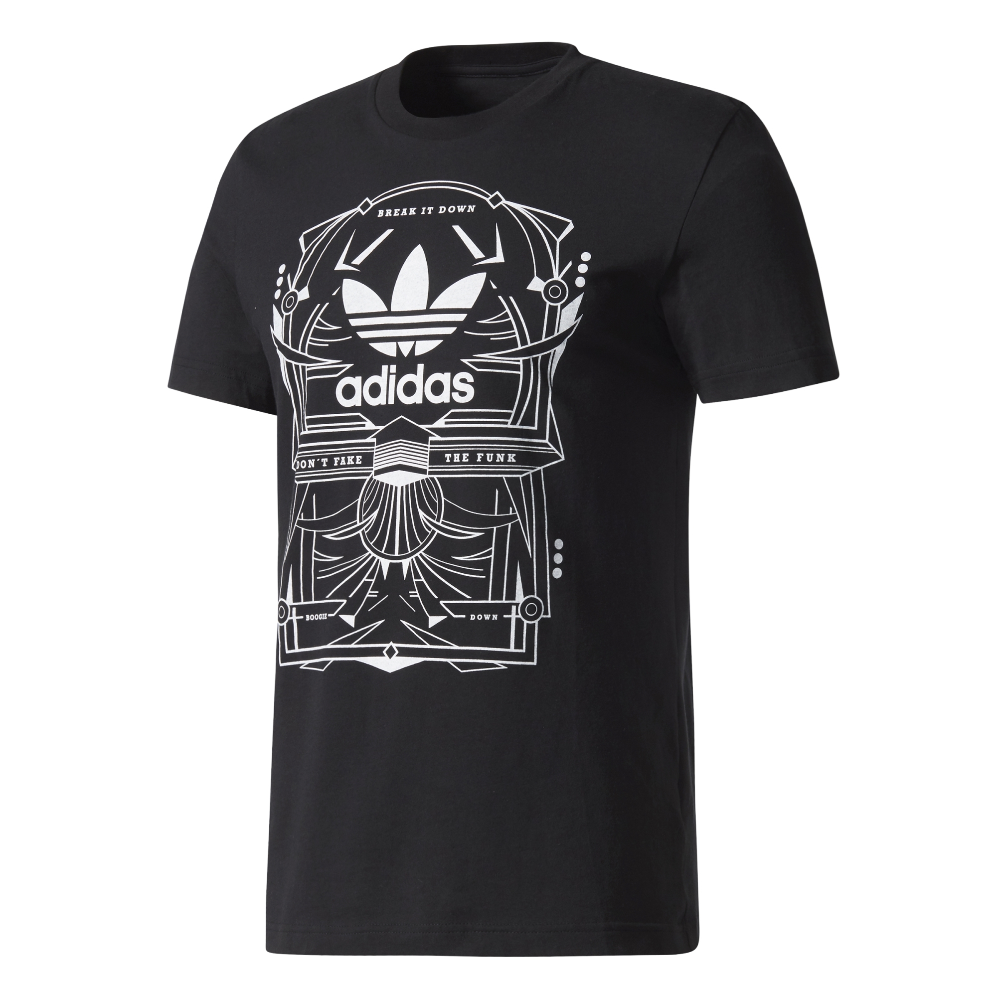 Adidas Originals Rectangle Tee "Boogie down" (black)