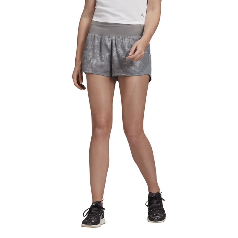 Humedad Elegante primer ministro Adidas Run It Short Washed Look W (grey) - manelsanchez.com