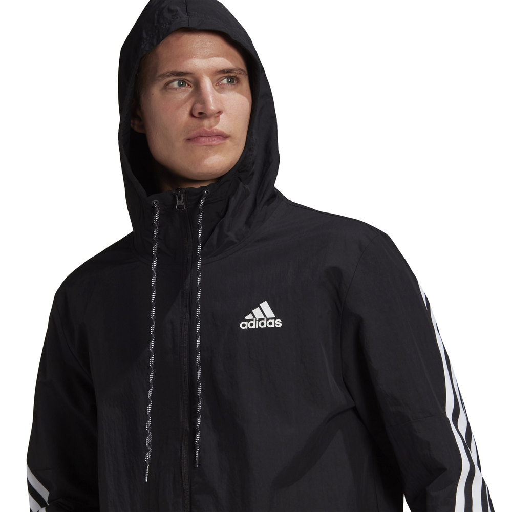 Adidas Sportswear 3-Stripes Jacket "Black"