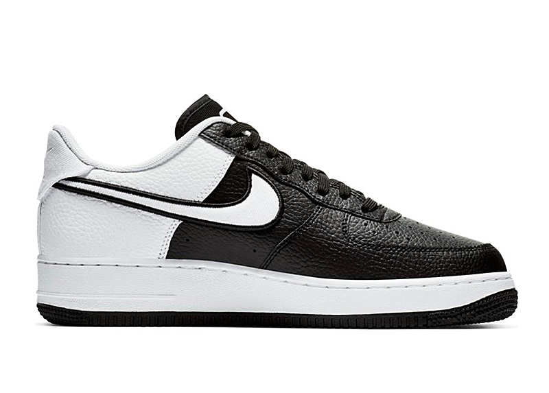 black and white air force 1 lv8