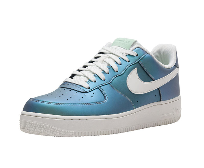 white and mint air force